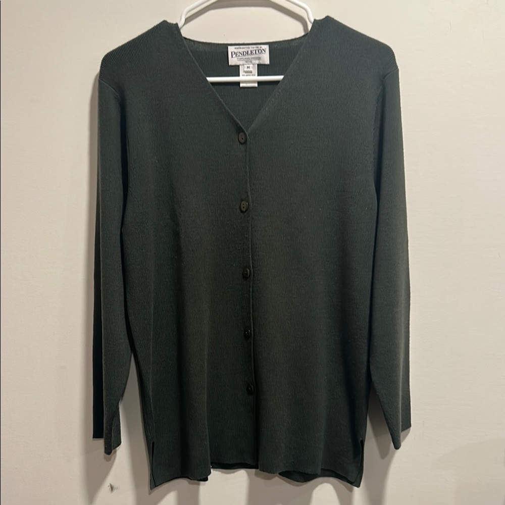 Vintage Pendleton merino wool cardigan